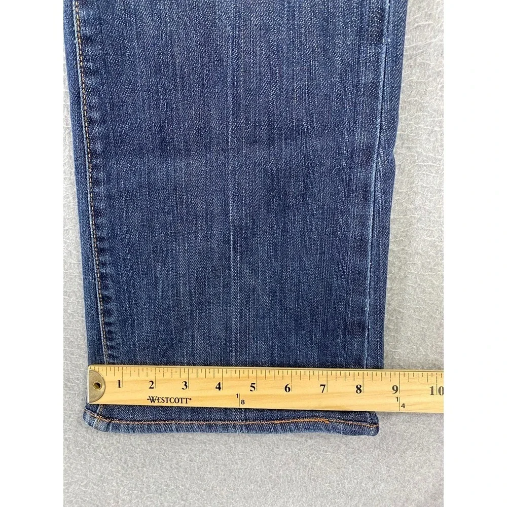 7 For All Mankind‎ Bootcut Jeans Womens 27 (29x29.5) Blue Dark Wash Low Rise